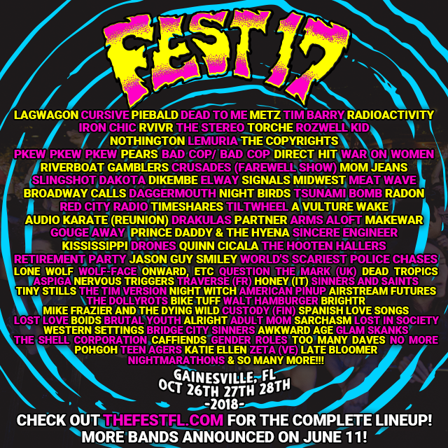 The Fest 17 Gainesville, FL 2018