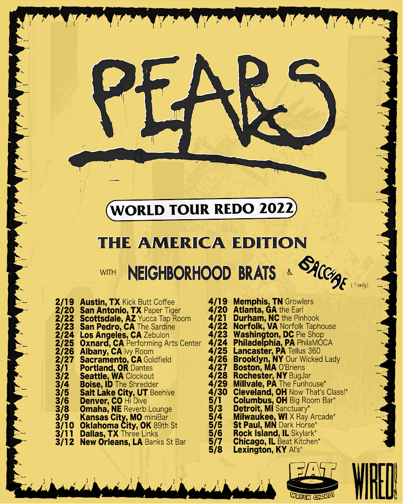 PEARS World Tour Redo 2022