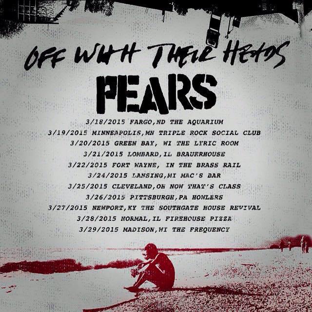 Off With Their Heads PEARS Tour 2015
