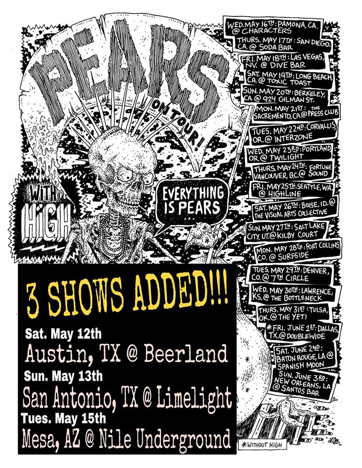 PEARS US Tour 2018 with HIGH