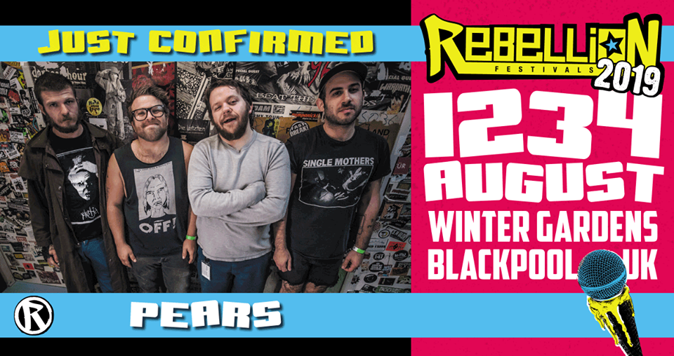 PEARS Rebellion Fest 2019 Blackpool, UK
